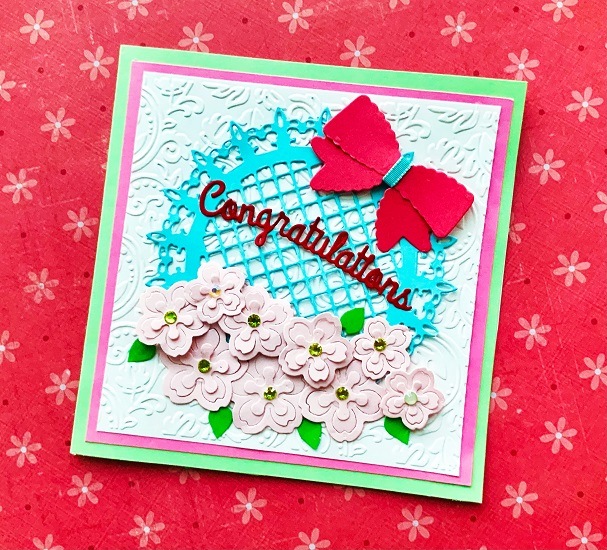 6002-0289/Joy! Crafts/���祤������ե�/������ȴ����/Circle French Lily �������� ��꡼