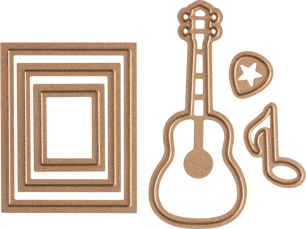 S2-210/Spellbinders/���ڥ�Х��������/������ȴ����/Die D-Lites Sing It Loud 3 Etched Dies ���å� ����3