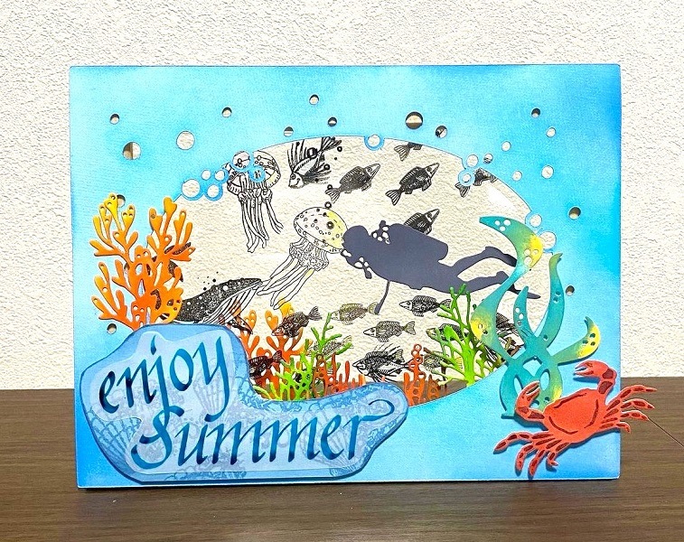 6002-0654/Joy! Crafts/���祤������ե�/������ȴ����/Under the sea Coral ���� ���� �������