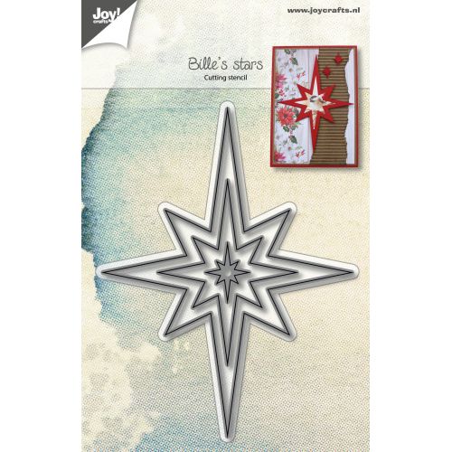 6002-1020/Joy! Crafts/���祤������ե�/������ȴ����/Bille's Stars �� ���ꥹ�ޥ� �����ʥ���