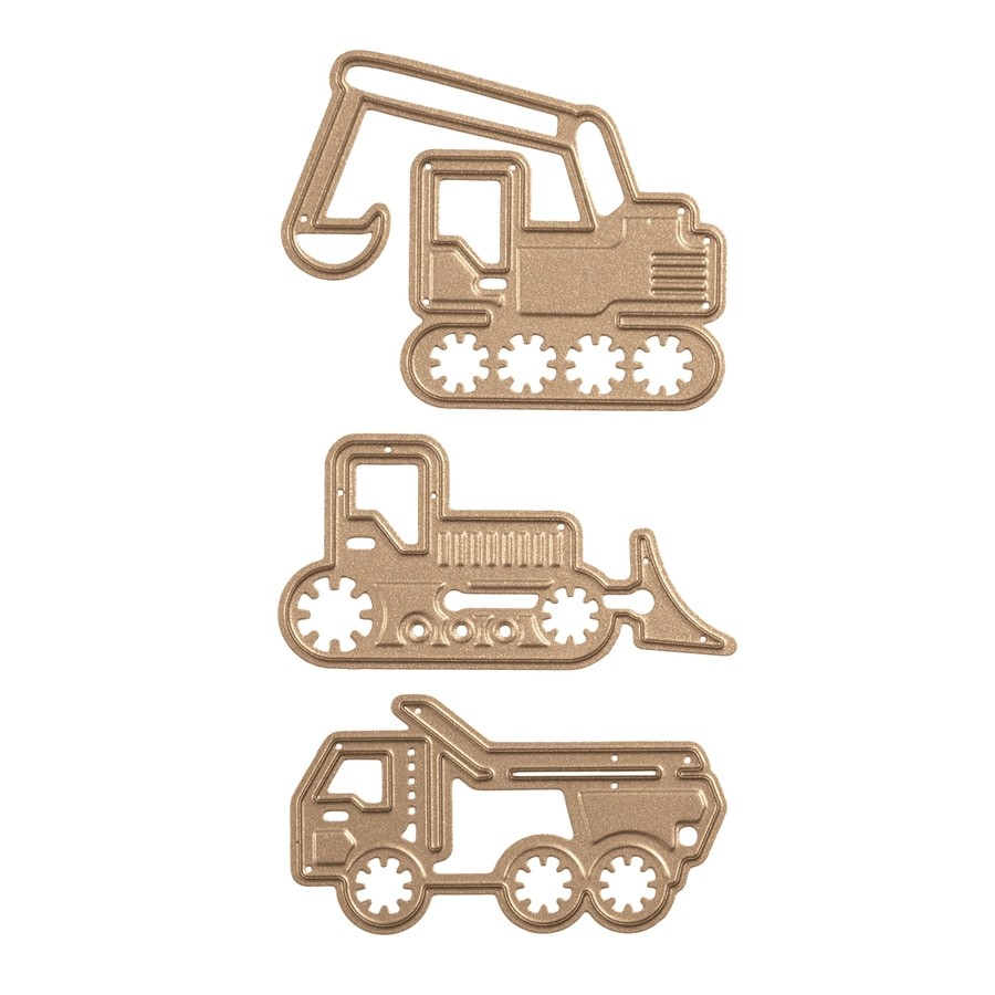 S3-295/Spellbinders/���ڥ�Х��������/������ȴ����/Die D-Lites Tractors Etched Dies �ȥ饯���� ���å�
