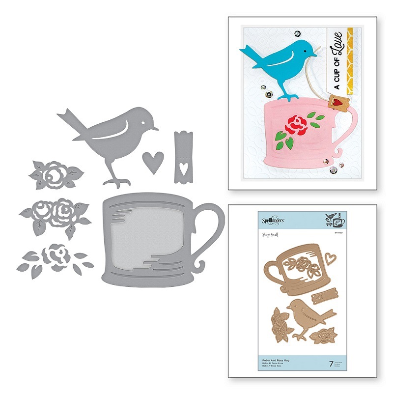 S4-950/Spellbinders/ڥХ/ȴ/ Robin and Rosy Mug ӥ鯥ޥ