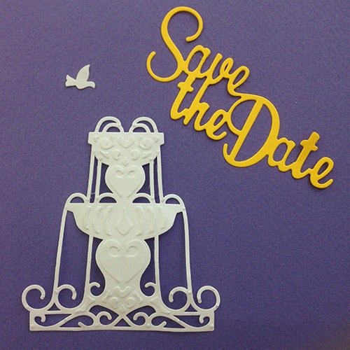 S2-176/Spellbinders/ڥХ/ȴ/Die D-Lites Victorian Garden Splendid Fountain Etched Dies ڤ䤫ʮ