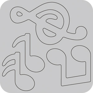 N42-107/WonderHouse/�������ϥ���/������ȴ����/musical notes ���� ���å�