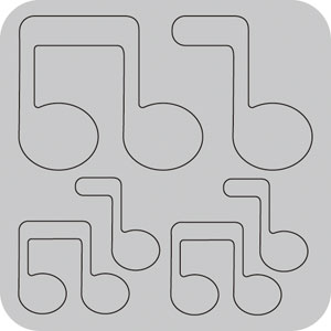 N50-088/WonderHouse/ϥ/ȴ/musical notes  å