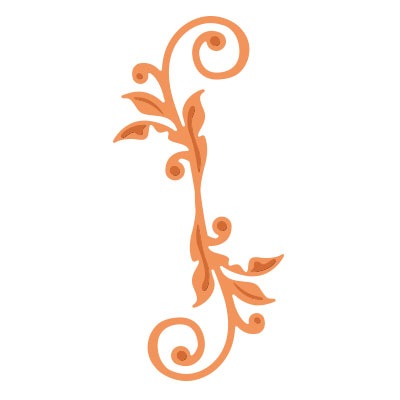 6002-0163/Joy! Crafts/���祤������ե�/������ȴ����/Borders swirl leafs �դä� �ܡ�����