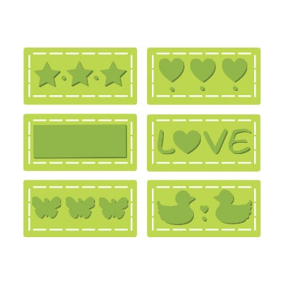 6002-0180/Joy! Crafts/���祤������ե�/������ȴ����/Mini labels �ߥ˥�٥�