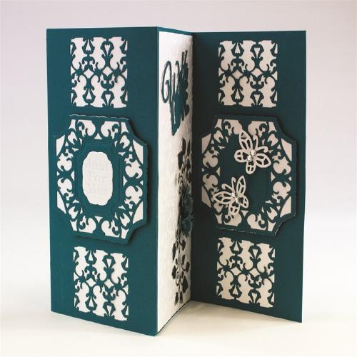 23E/Tonic Studios/ȥ˥å/ȴ/Idyllics Embossing Folder Delicate Drape ܥեå