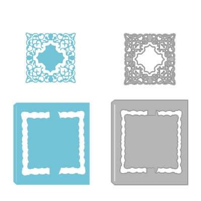 6002-0555/Joy! Crafts/���祤������ե�/������ȴ����/Cardmodel square + chic ������ ��������