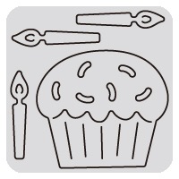 57-051_6-1251/WonderHouse/�������ϥ���/���ݥ󥸥�����ȴ����/birthday cake �С����ǡ� ������<br>�����ա��򤤥��ݥ���ʬ���������������Ѳ�������