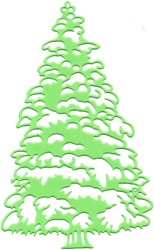 DCG025/ELLENTINA/�����ƥ�����/������ȴ����/LARGE FROSTED TREE ���ꥹ�ޥ��ĥ꡼ ��