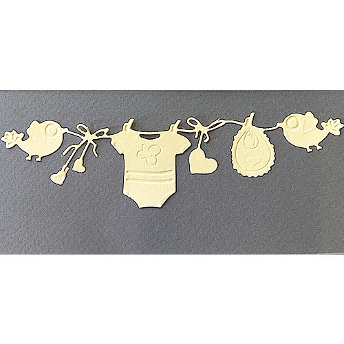 6002-0559/Joy! Crafts/���祤������ե�/������ȴ����/Baby clothesline �٥ӡ� �ܡ�����