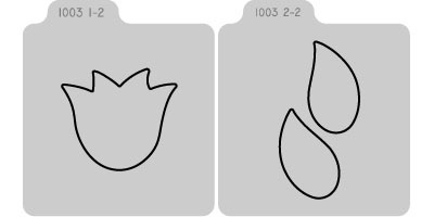 Q2066-KS1003/QuicKutz/åå/ȴ/22 Double Die/flower  ե<br>ա򤤥ݥʬѲ