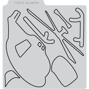 Q4112-C0243SREV/QuicKutz/�����å����å�/������ȴ����/4��4 Single Die/helicopter �إꥳ�ץ���<br>�����ա��򤤥��ݥ���ʬ���������������Ѳ�������