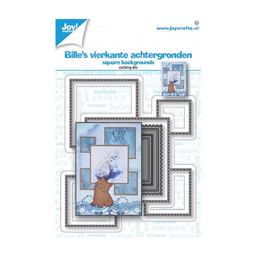 6002-1562/Joy! Crafts/祤ե/ȴ/Square Background Хå饦