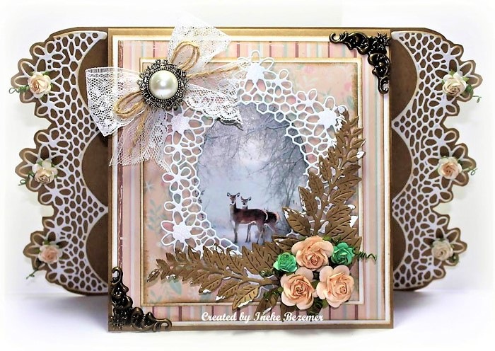 6002-0941/Joy! Crafts/���祤������ե�/������ȴ����/Vintage Borders Swirlleaves �դäѡ�����