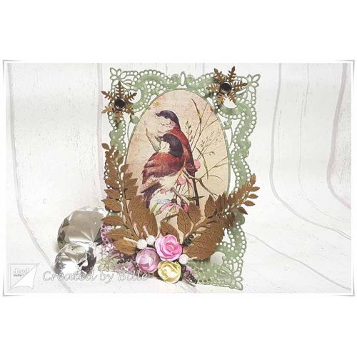 6002-0941/Joy! Crafts/���祤������ե�/������ȴ����/Vintage Borders Swirlleaves �դäѡ�����