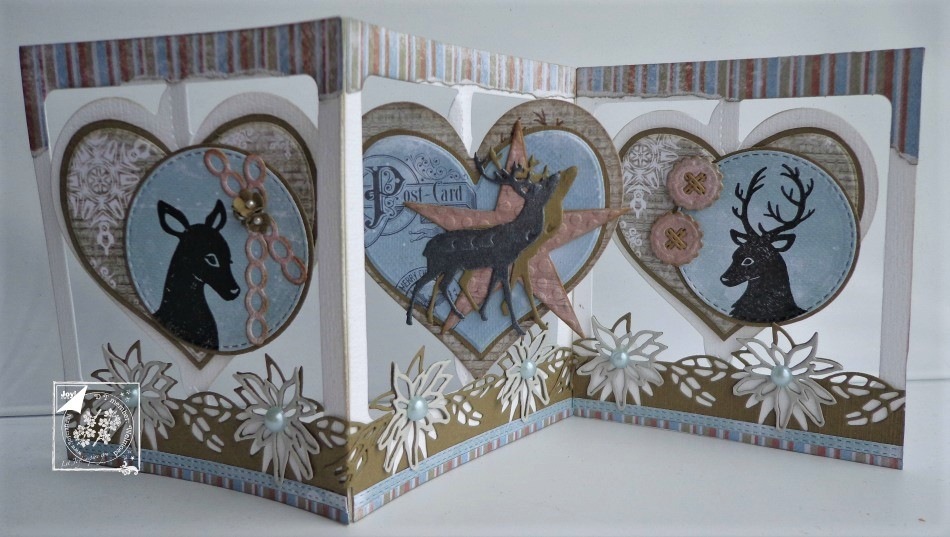 6002-0556/Joy! Crafts/���祤������ե�/������ȴ����/Heart + Hearts ������ �ϡ���