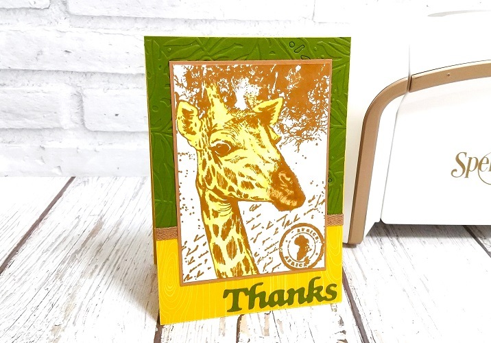 6410-0425/Joy! Crafts/���祤������ե�/���ꥢ�������/Out of Africa/giraffe