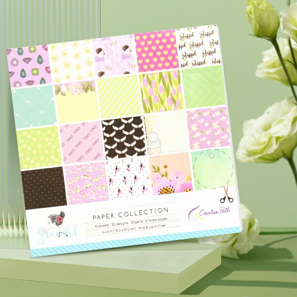 �ѥ�����ڡ��ѡ�/P802568/��graceful  �ڡ��ѡ����å� 40�����ꡡ6��6�����(��15���������)/�������ϥ���