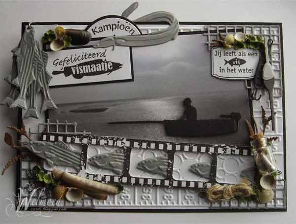 6002-0335/Joy! Crafts/���祤������ե�/������ȴ����/Fisher in boat ���