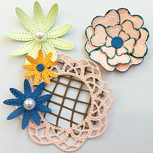 6002-0597/Joy! Crafts/���祤������ե�/������ȴ����/Mery's Flowers heart �� �ϡ���