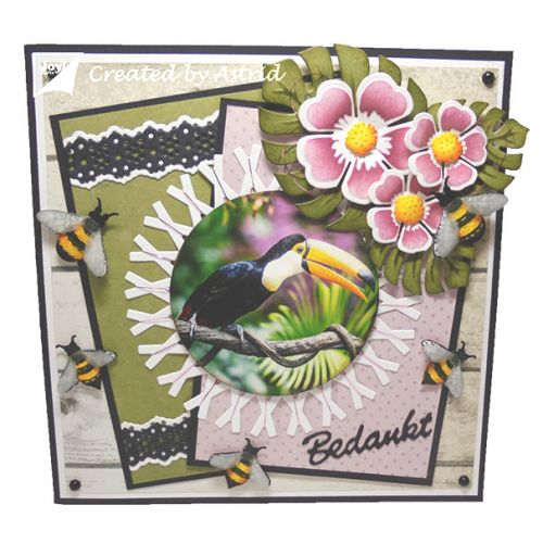 6002-0645/Joy! Crafts/祤ե/ȴ/Mini flowe rlace  졼 ܡ border