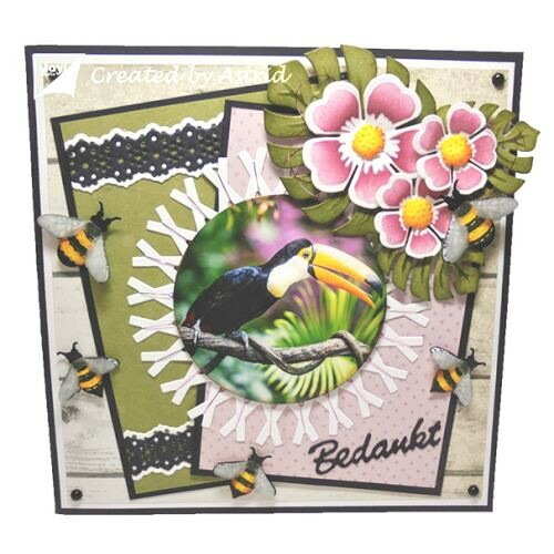 6002-0645/Joy! Crafts/祤ե/ȴ/Mini flowe rlace  졼 ܡ border