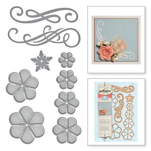 S6 050 Spellbinders スペルバインダーズ ダイ 抜型 Shapeabilities Amazing Paper Grace Cinch And Go Flowers Etched Dies 花 フラワー Special Sale 10 Off 生き物 花 植物 木 クラフト スクラップブッキングに ダイとダイカットマシンの専門店 ワンダー
