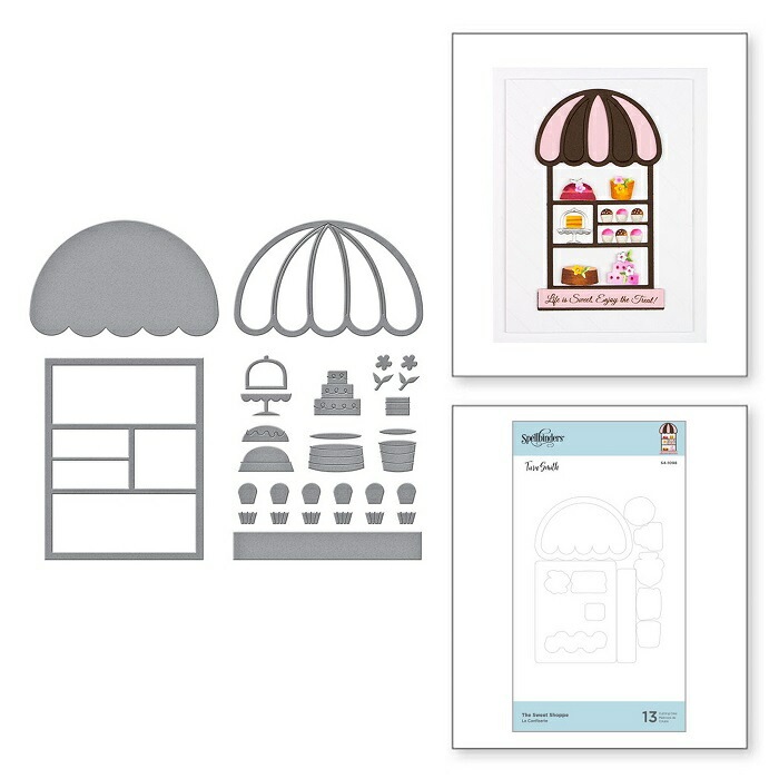 ��S4-1098��/Spellbinders/���ڥ�Х��������/������ȴ����/The Sweet Shoppe �������ĥ���åס���������������������������