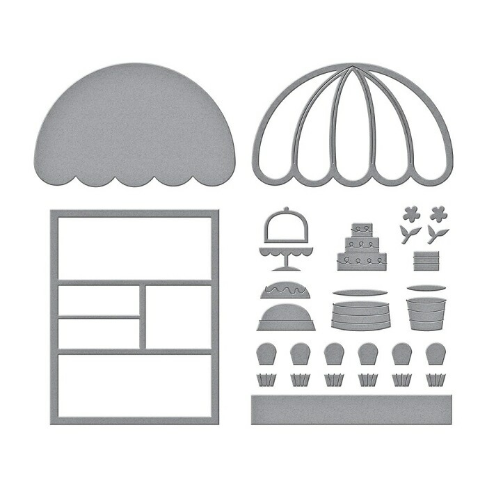 ��S4-1098��/Spellbinders/���ڥ�Х��������/������ȴ����/The Sweet Shoppe �������ĥ���åס���������������������������