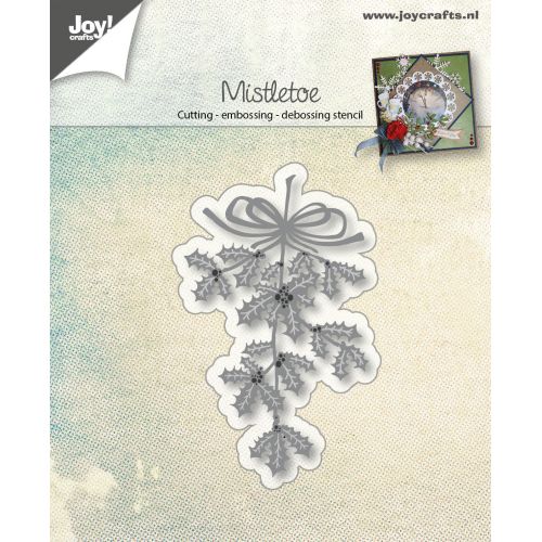 6002-0684/Joy! Crafts/���祤������ե�/������ȴ����/Mistletoe of Holly �Ҥ��餮 ɢ �ҥ��饮 ���ꥹ�ޥ� 3D