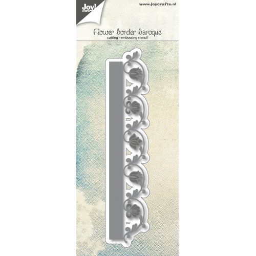 6002-1124/Joy! Crafts/���祤������ե�/������ȴ����/Border Flowers baroque �� �ե� �ܡ�����