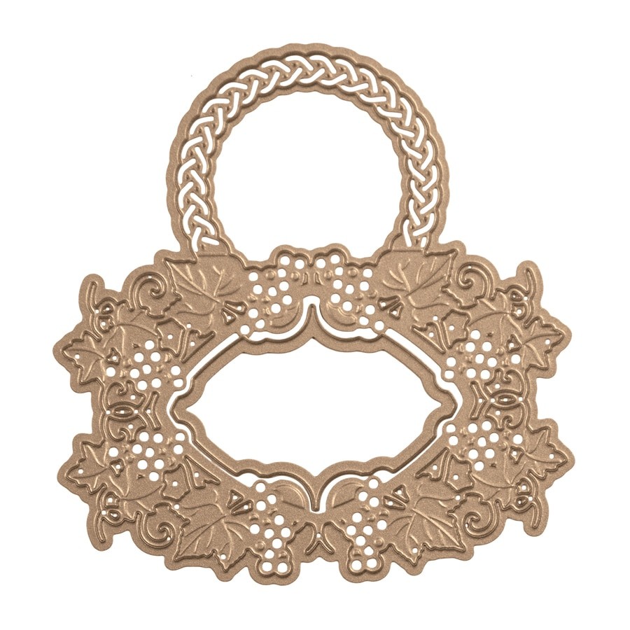 SDS-133/Spellbinders/���ڥ�Х��������/������ȴ����/Vineyard Wine Bottle Tag Stamp and Die Set Wine Country by Stacey Caron ��٥� �� �ĥ� �֤ɤ� �磻�� ���� ������� ���å�