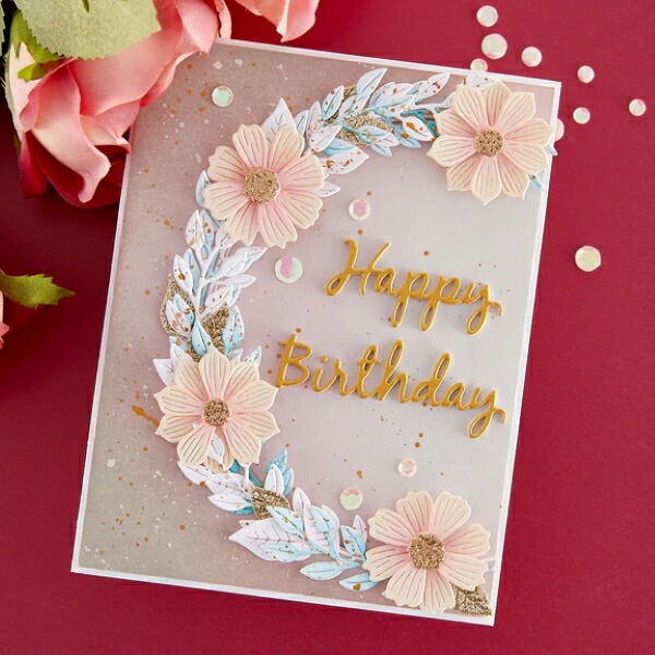 S5-598/���ڥ�Х��������/����(ȴ��)GARDEN WREATH �����ǥ�꡼�����֡��դäѡ��꡼������ܥ󡡤Ĥܤ�