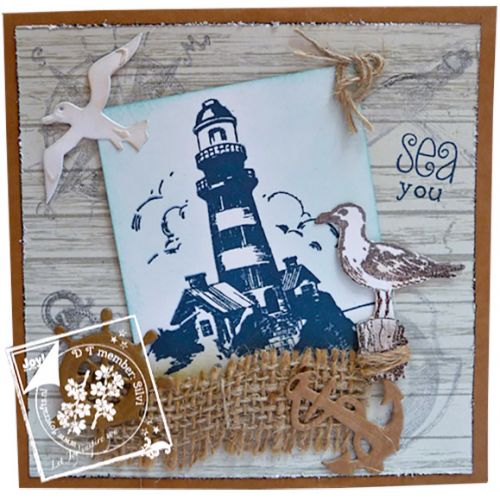 6002-0418/Joy! Crafts/���祤������ե�/������ȴ����/Seashore ���� �� ������ �� �⤭�� �ޥ��