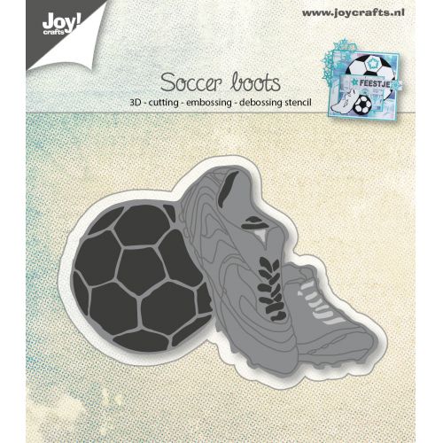 6002-0919/Joy! Crafts/���祤������ե�/������ȴ����/Soccer shoes ���å��� ���塼�� ���ѥ��� 3D