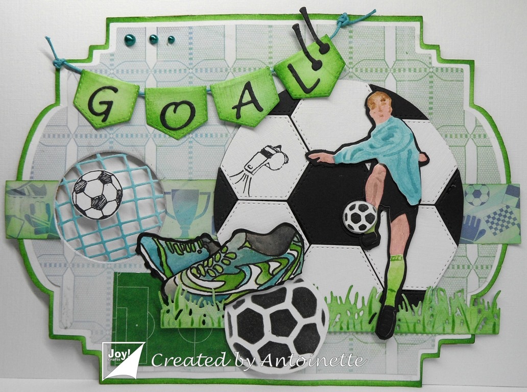 6002-0919/Joy! Crafts/���祤������ե�/������ȴ����/Soccer shoes ���å��� ���塼�� ���ѥ��� 3D