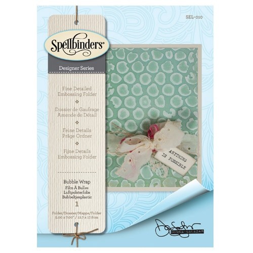 SEL-010/Spellbinders/���ڥ�Х��������/����ܥ��ե����/Embossing Folders Donna Salazar Designs Bubble Wrap �Х֥��å� ��ˢ����
