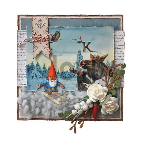 ��6002-1367��/Joy! Crafts/���祤������ե�/������ȴ����/Gnome on skies �����͡��ȡ�����������