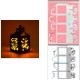 283/WonderHouse/�������ϥ���/������ȴ����/Lantern Box Heart ���ե� �ܥå��� �ϡ���