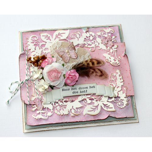 ��6002-1188��/Joy! Crafts/���祤������ե�/������ȴ����/Flower Border �ե��ܡ�����