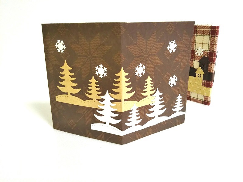 6002-0587/���祤������ե�/������ȴ����/Trees and House ���ꥹ�ޥ���Į�¤ߡ��ޤ��ʤߡ������ڡ���  �Ρ�����ɥܡ�����