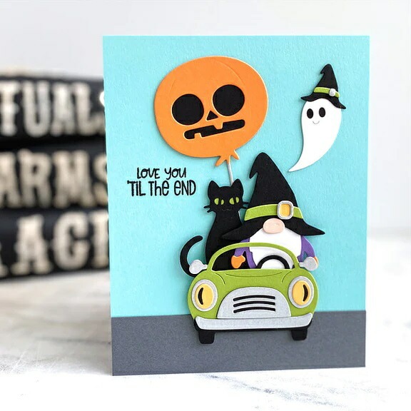 ��S3-493��/���ڥ�Х��������/������ȴ����/GNOME DRIVE HALLOWEEN ETCHED DIES FROM THE GNOME DRIVE COLLECTION     ���ͥ������Ф���������˹�ҡ��ϥ�������