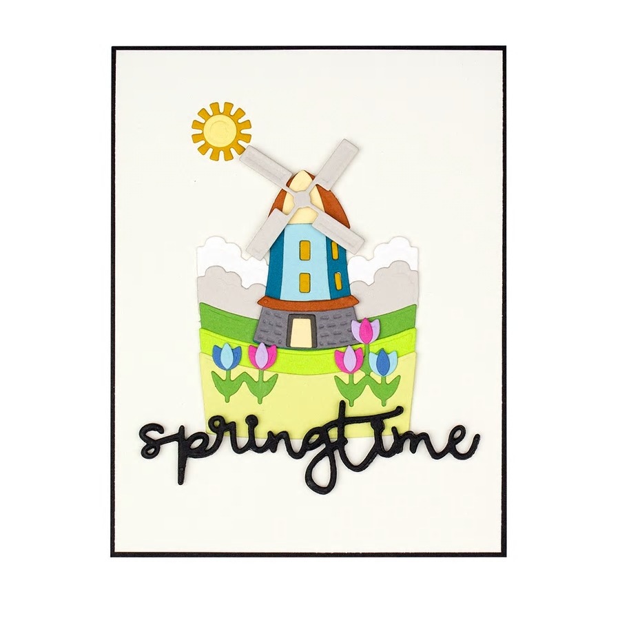 ��S4-1017��/Spellbinders/���ڥ�Х��������/������ȴ����/Spring time Snapshot���դΥ��ʥåץ���å�