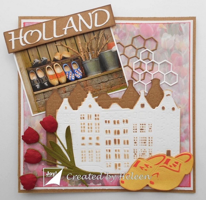 6002-0915/Joy! Crafts/���祤������ե�/������ȴ����/Dutch Canalhouses ���ʥ�ϥ��� ������ ���ॹ�ƥ���� ��ʪ �� 3D