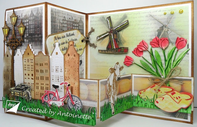 6002-0915/Joy! Crafts/���祤������ե�/������ȴ����/Dutch Canalhouses ���ʥ�ϥ��� ������ ���ॹ�ƥ���� ��ʪ �� 3D