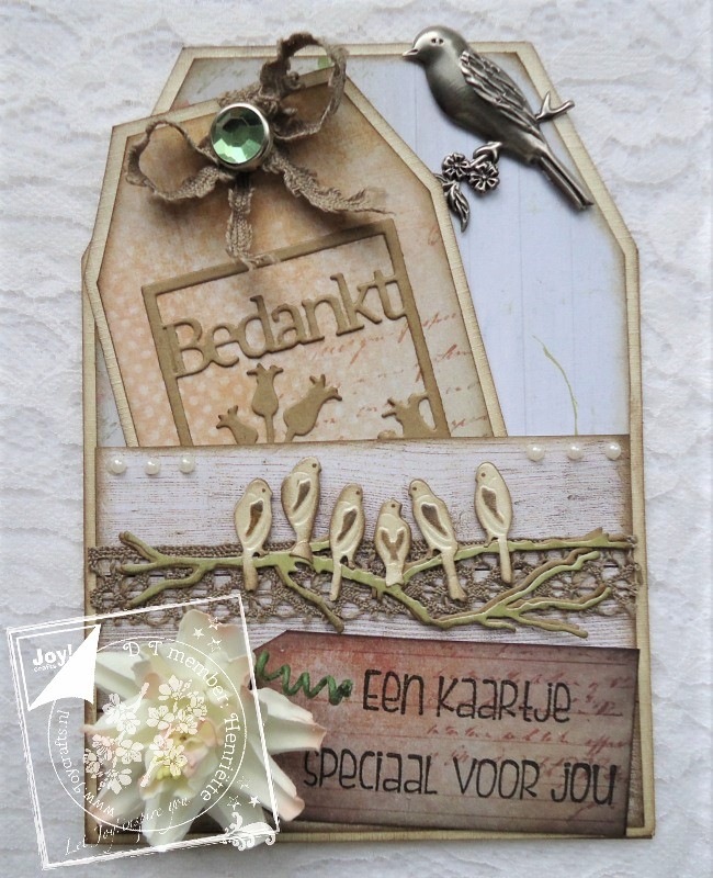 6002-0554/Joy! Crafts/祤ե/ȴ/Birds on Bough 3D Ļ 