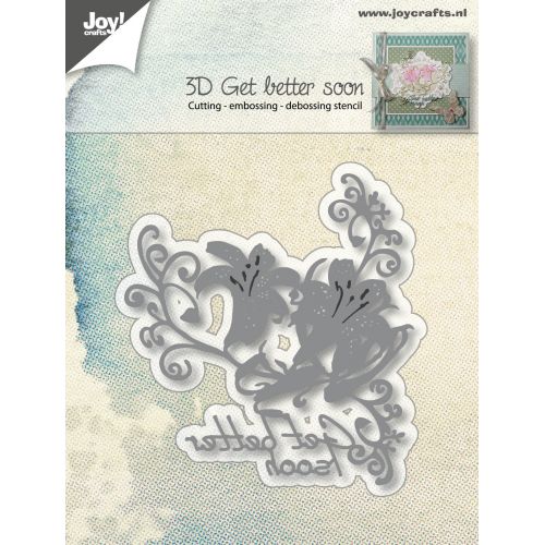 6002-0984/Joy! Crafts/���祤������ե�/������ȴ����/Get better soon ������ �� 3D