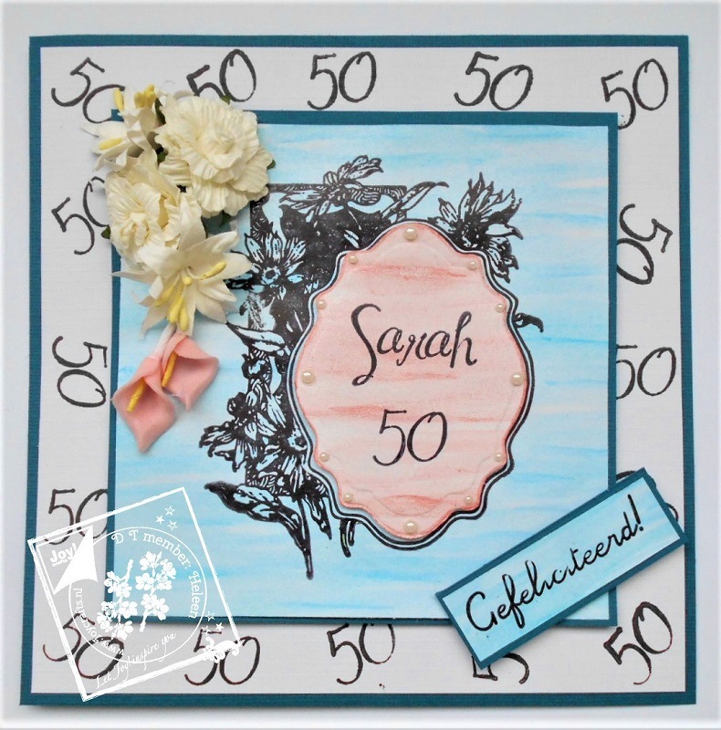 6410-0383/Joy! Crafts/���祤������ե�/���ꥢ�������/Flower with list